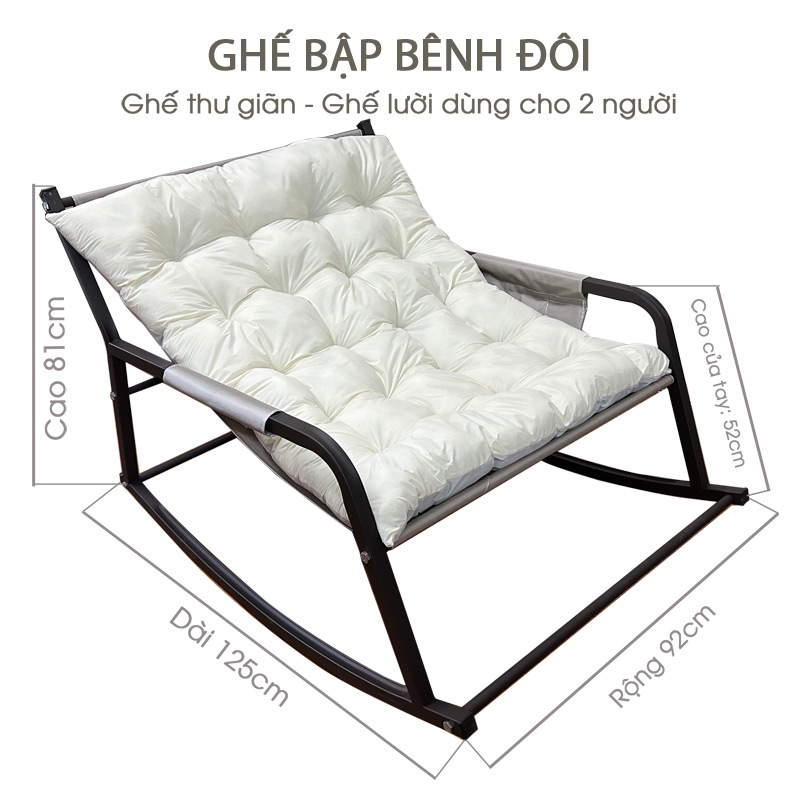 Ghế bập bênh: Đôi - Đơn - Ảnh 2