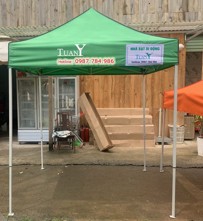 Nhà bạt 4m vuông 2mx2m - Ảnh 3