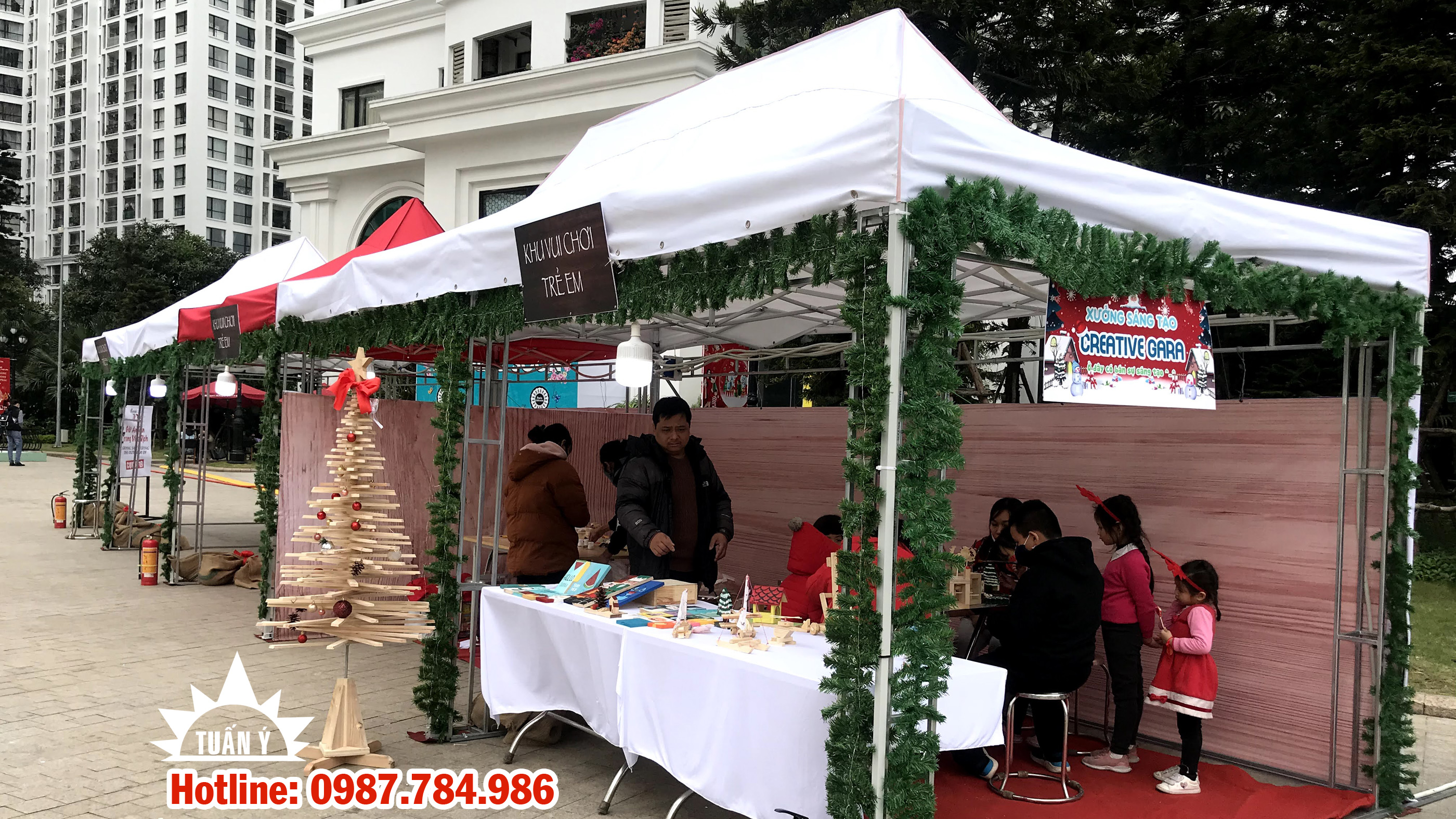 Nhà bạt 18m vuông 3mx6m - Ảnh 4