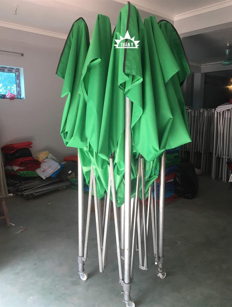Nhà bạt diện tích 9m vuông khi gấp gọn
